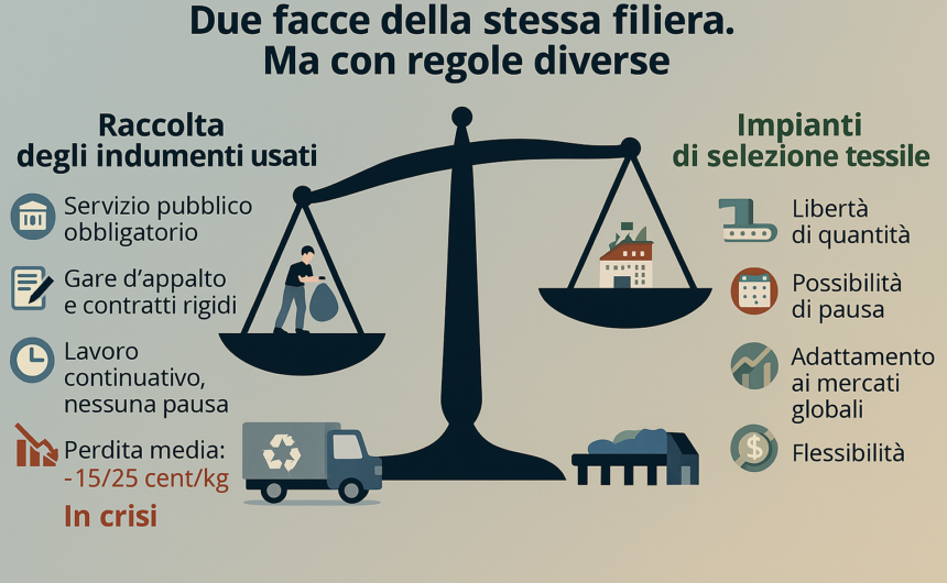 Due facce della stessa filiera: raccolta in ginocchio, selezione senza vincoli
