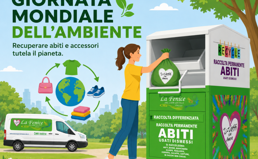 Giornata mondiale dell’ambiente: anche un abito usato può fare la differenza