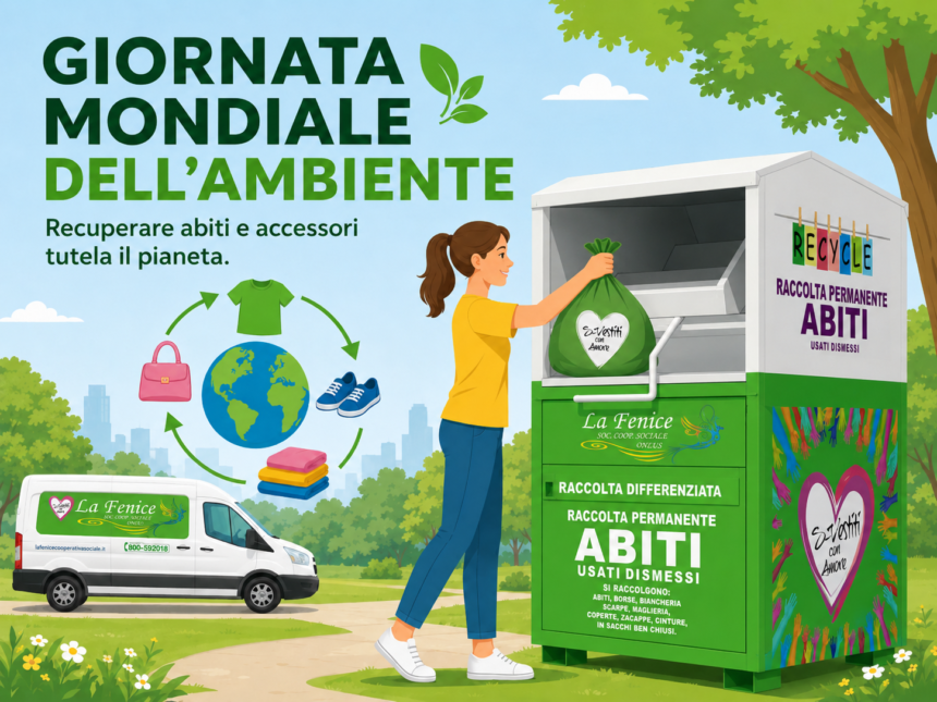 Giornata mondiale dell’ambiente: anche un abito usato può fare la differenza