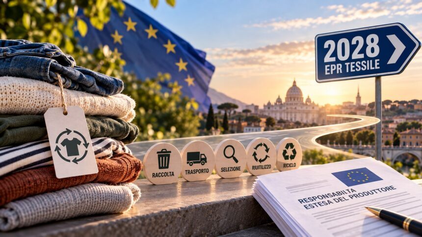 Rifiuti tessili: l’EPR è alle porte, ma la filiera della raccolta rischia di non arrivarci